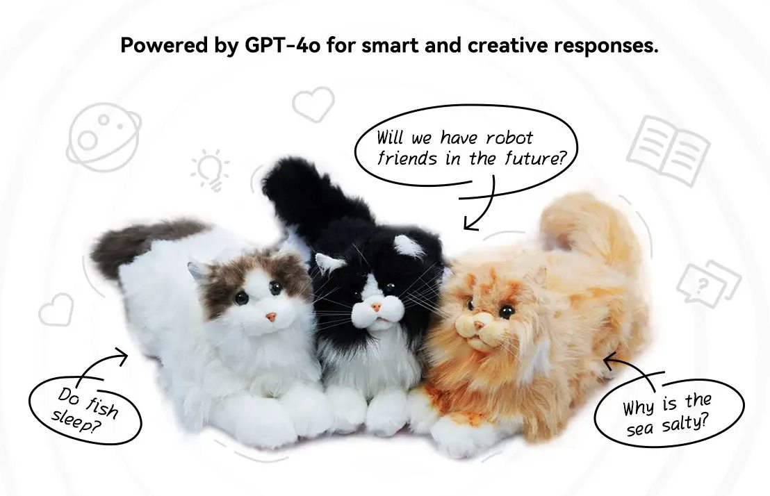 Elephant Robotics metaCat Bicolor B&W Companion Robot Pet