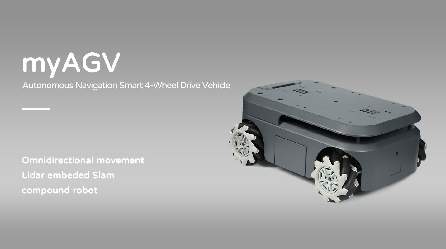 Elephant Robotics myAGV Mobile Autonomous Navigation Robot