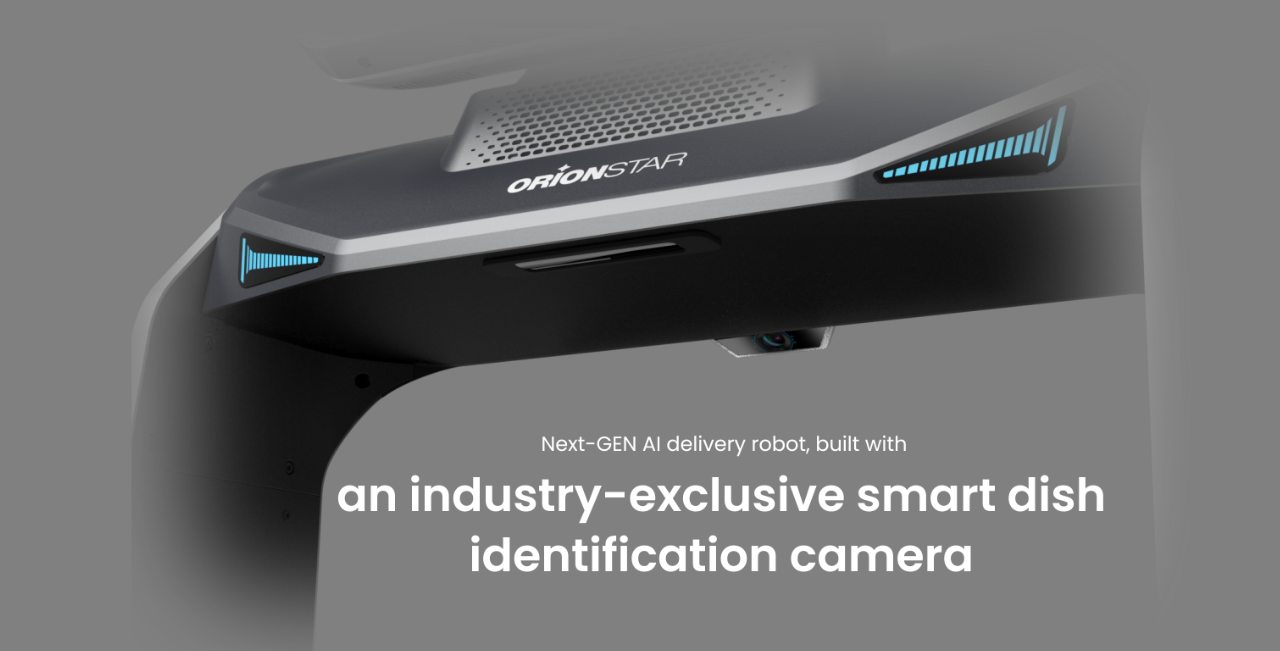 OrionStar LuckiBot Pro AI Delivery Robot