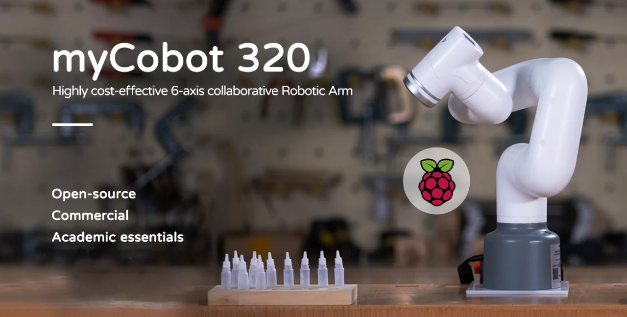 Elephant Robotics myCobot 320 Robot Arm