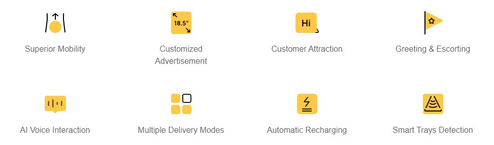 Pudu Robotics KettyBot Pro Commercial Delivery Robot