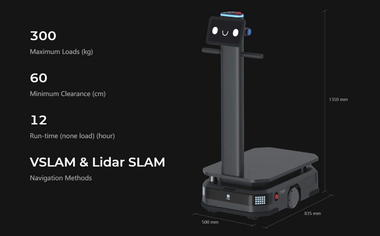 Pudu Robotics T300 Industrial Delivery Robot