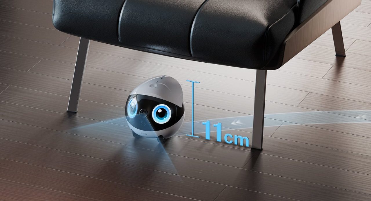 Enabot EBO Air 2 Plus Companion Robot | Orbit Grey