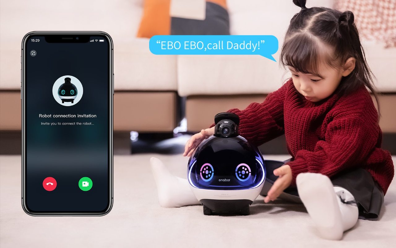Enabot EBO X AI Family Companion Robot