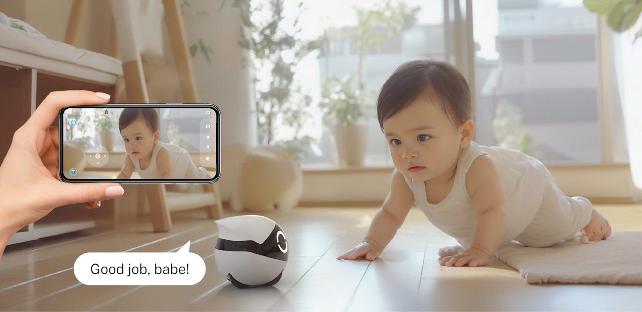 Enabot ROLA Mini Pet Companion Robot