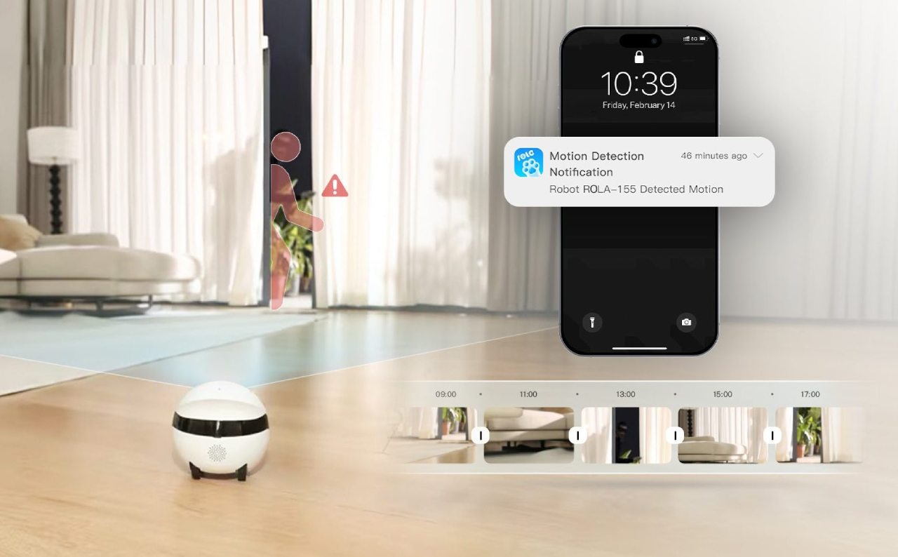 Enabot ROLA Mini Pet Companion Robot