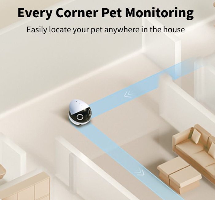 Enabot ROLA Mini Pet Companion Robot