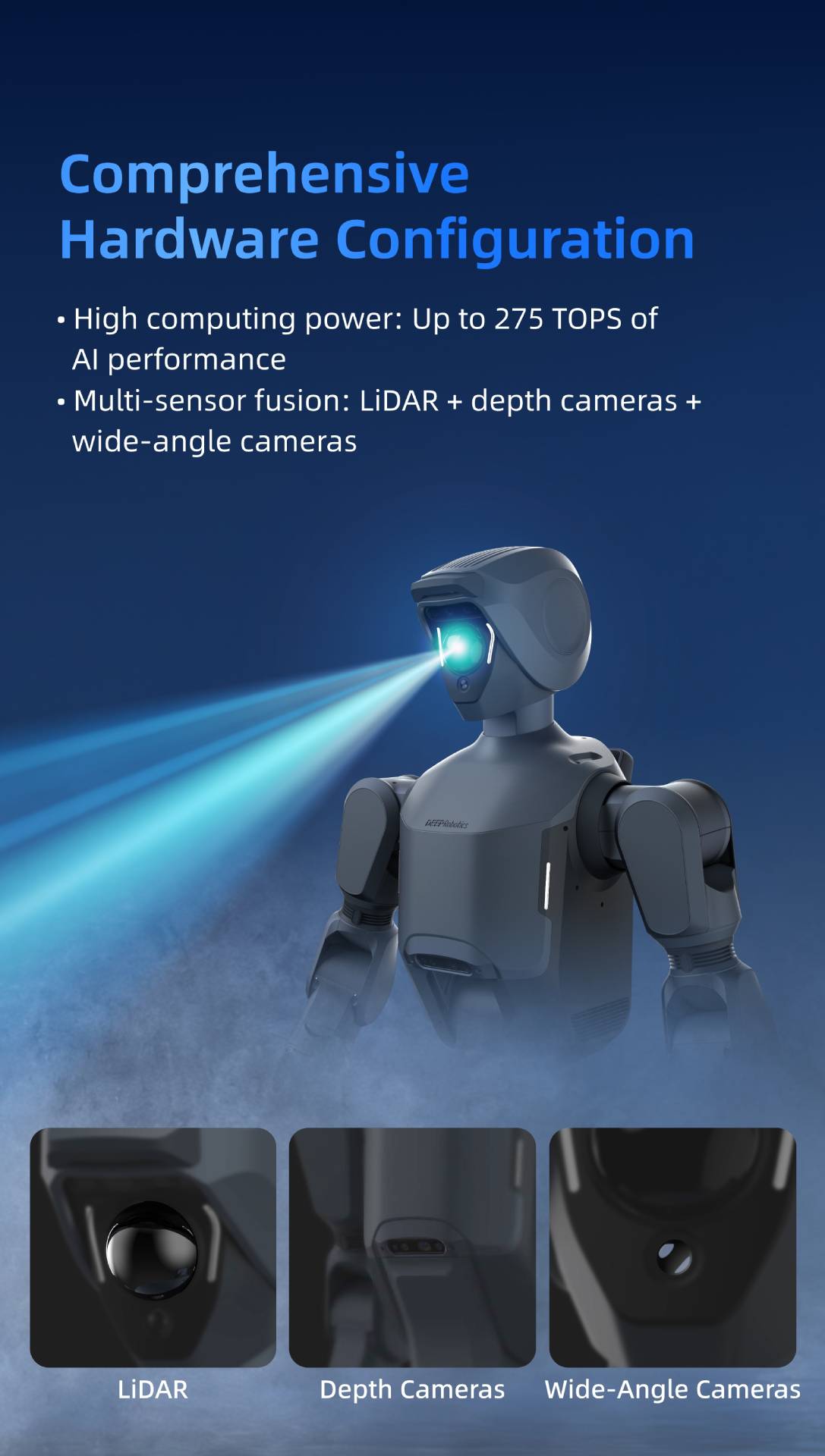 DEEPRobotics DR02 Embodied AI Humanoid Robot