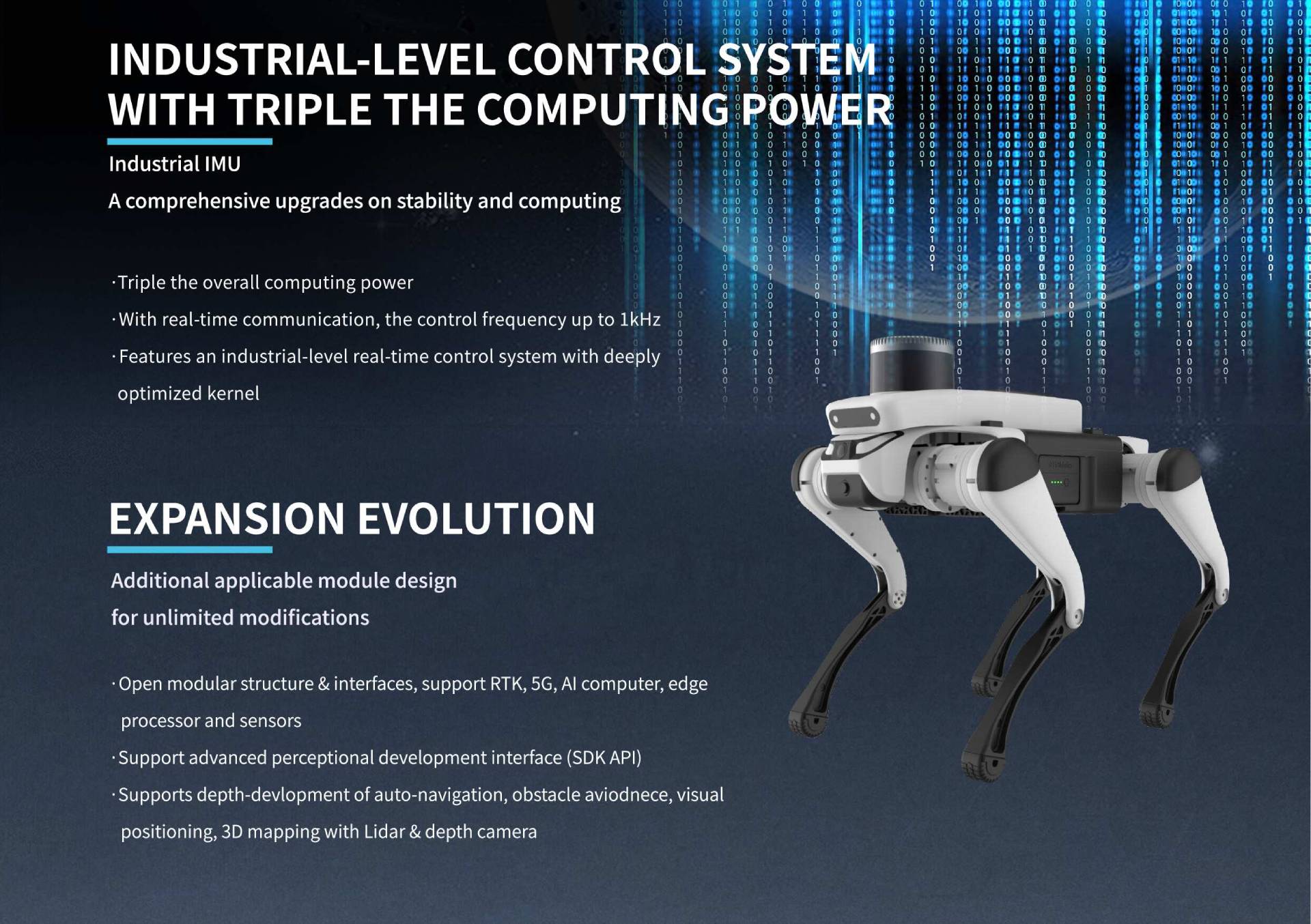 DEEPRobotics Lite3 Basic Quadruped Robot Dog